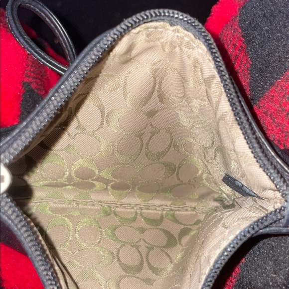 Coach Black Leather Wristlet 6”W x 4”H - Picture 8 of 8